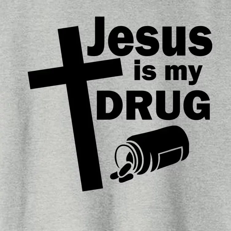 Jesus Is My Drug Women's Crop Top Tee