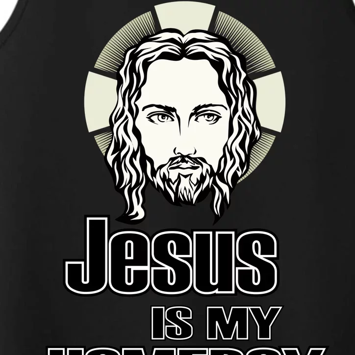 Jesus Is My Homeboy Performance Tank