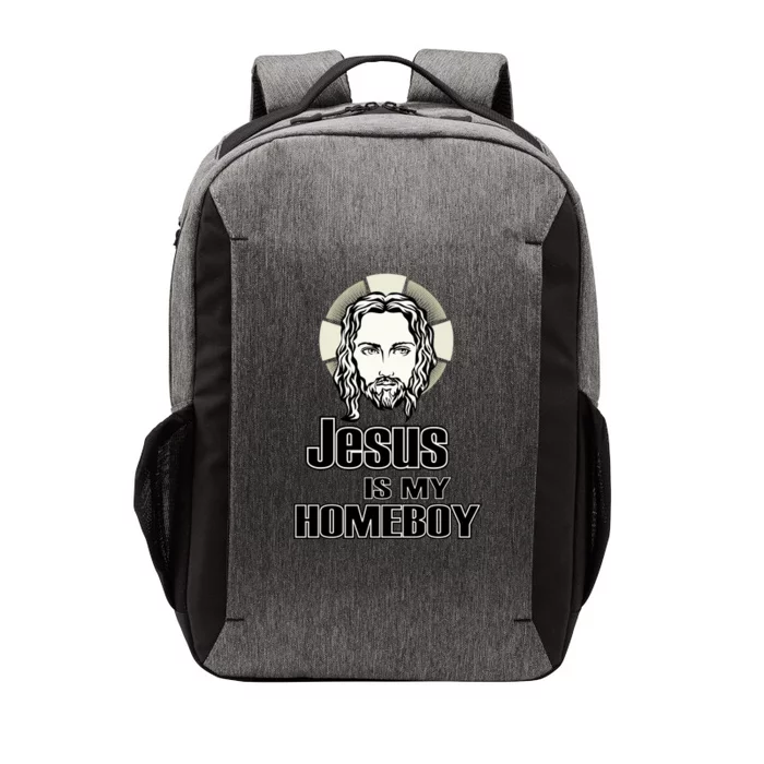 Jesus Is My Homeboy Vector Backpack