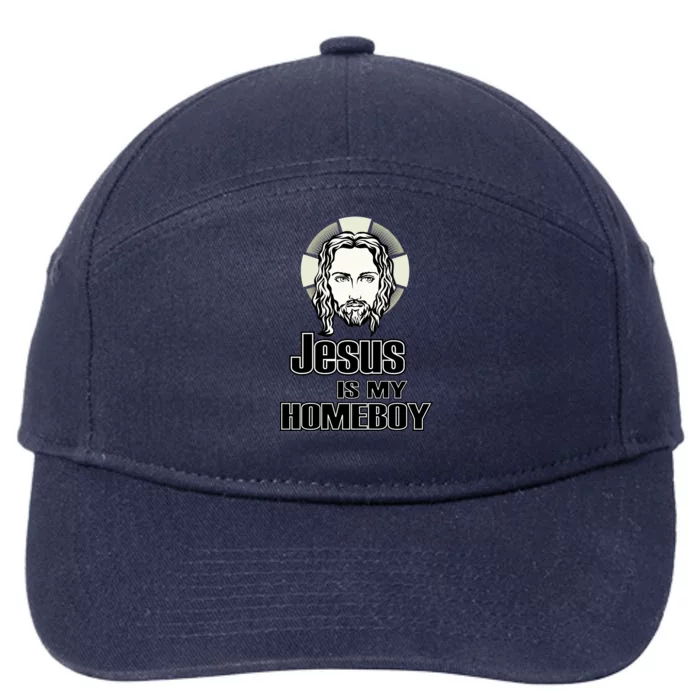 Jesus Is My Homeboy 7-Panel Snapback Hat