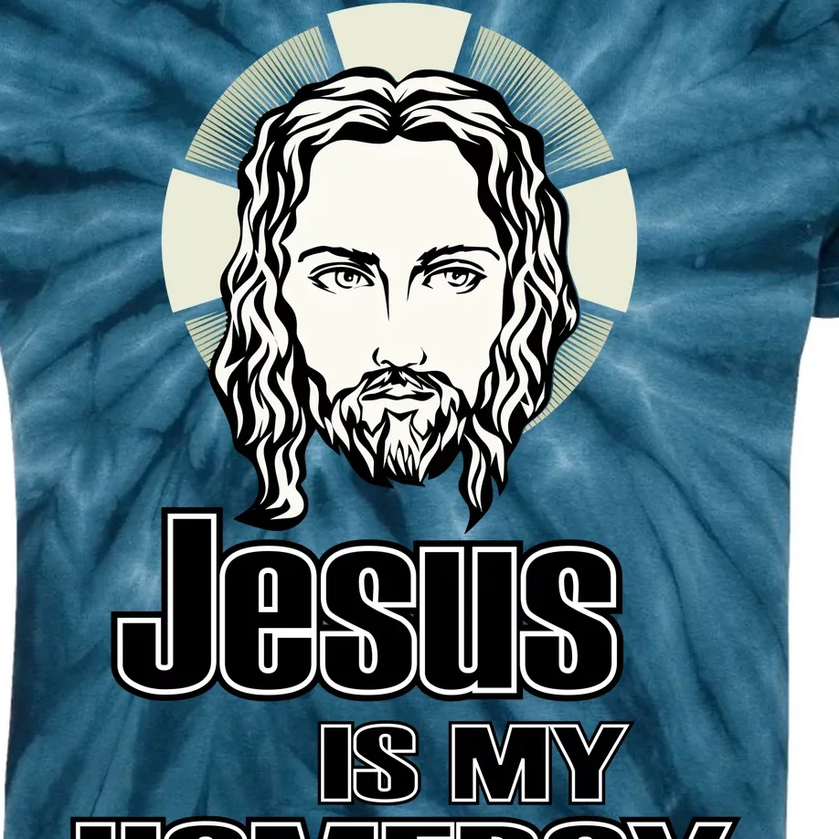 Jesus Is My Homeboy Kids Tie-Dye T-Shirt