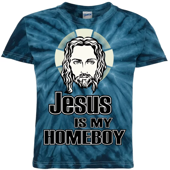 Jesus Is My Homeboy Kids Tie-Dye T-Shirt