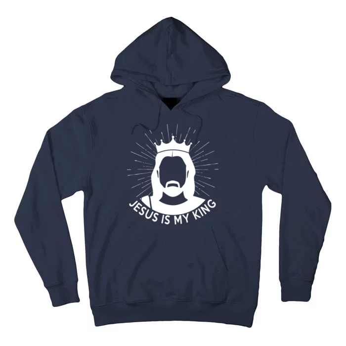 Jesus Is My King Tall Hoodie