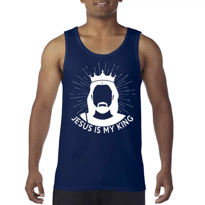 Jesus Is My King Tank Top