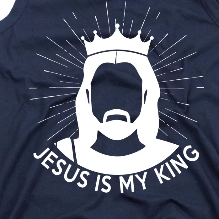 Jesus Is My King Tank Top