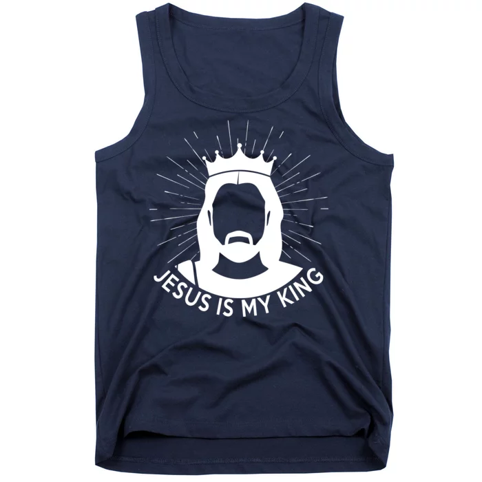 Jesus Is My King Tank Top