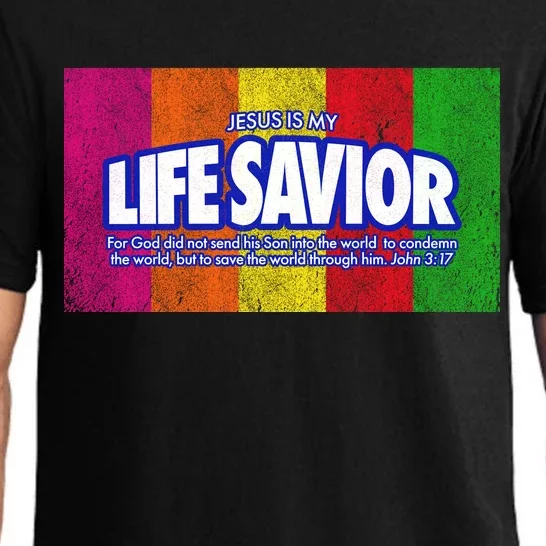 Jesus Is My Life Savior Pajama Set