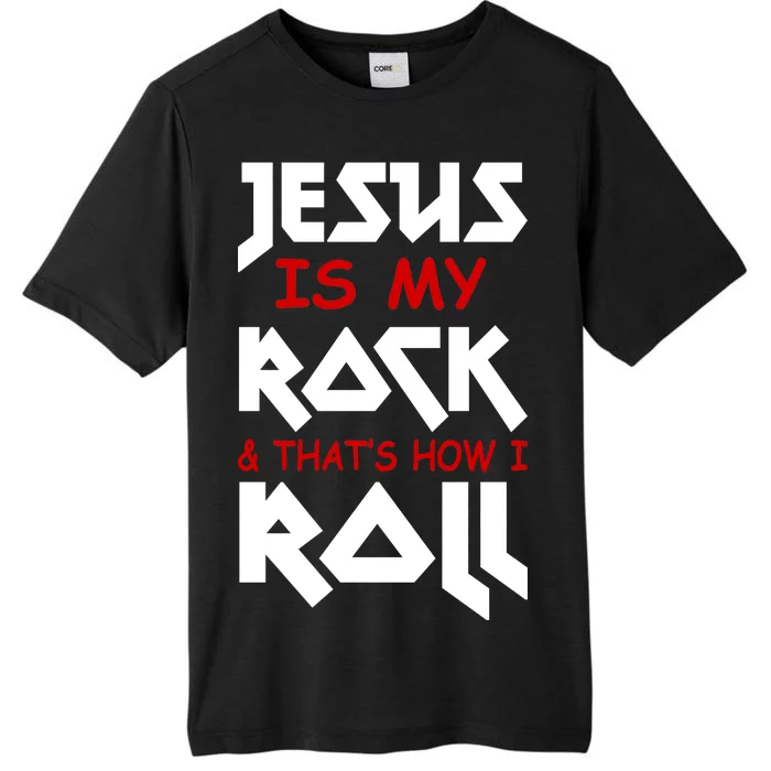 Jesus Is My Rock & Roll ChromaSoft Performance T-Shirt