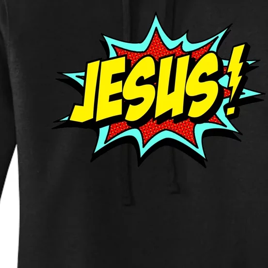 Jesus Is My Superhero Women's Pullover Hoodie