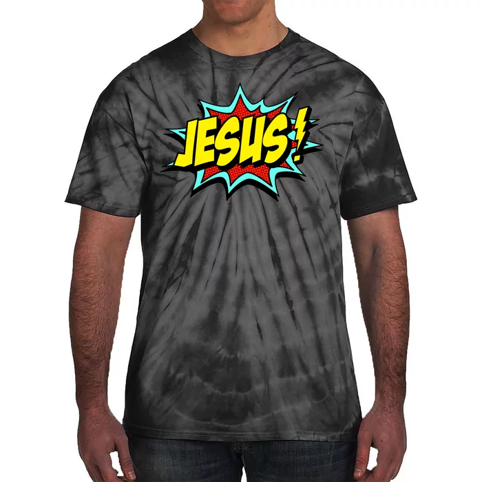 Jesus Is My Superhero Tie-Dye T-Shirt