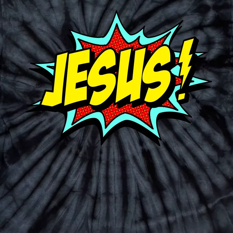 Jesus Is My Superhero Tie-Dye T-Shirt