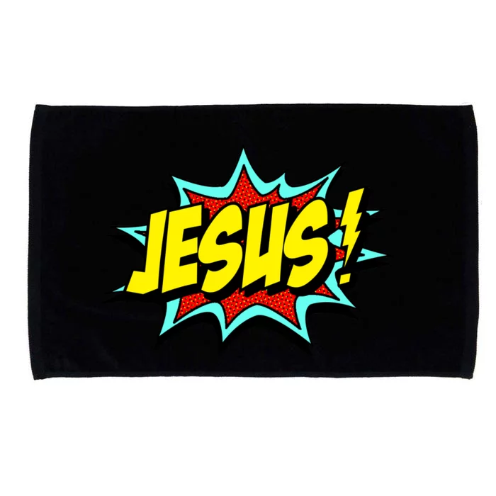 Jesus Is My Superhero Microfiber Hand Towel