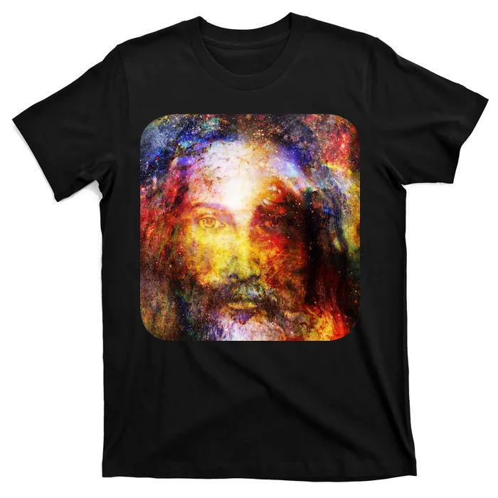 Jesus is the Galaxy Christian Painting T-Shirt