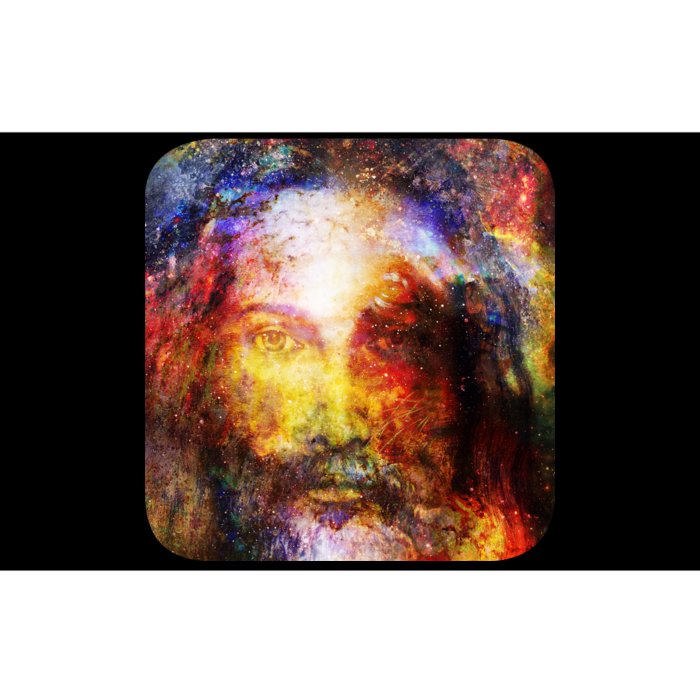 Jesus is the Galaxy Christian Painting Bumper Sticker