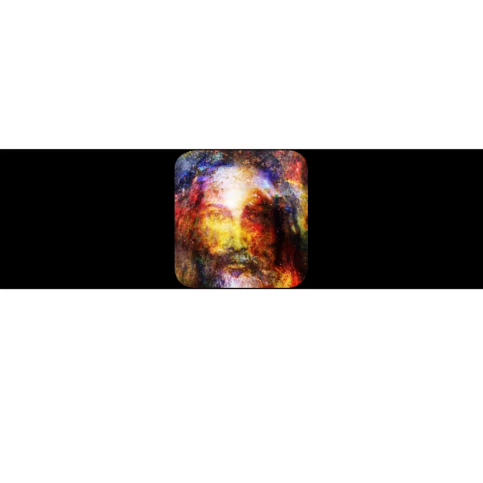 Jesus is the Galaxy Christian Painting Bumper Sticker