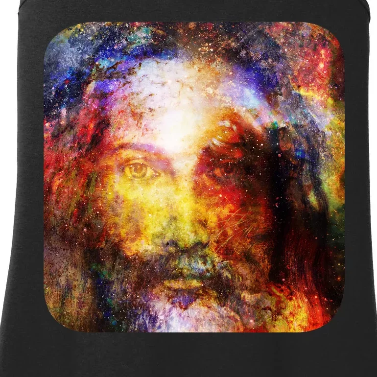 Jesus is the Galaxy Christian Painting Ladies Essential Tank