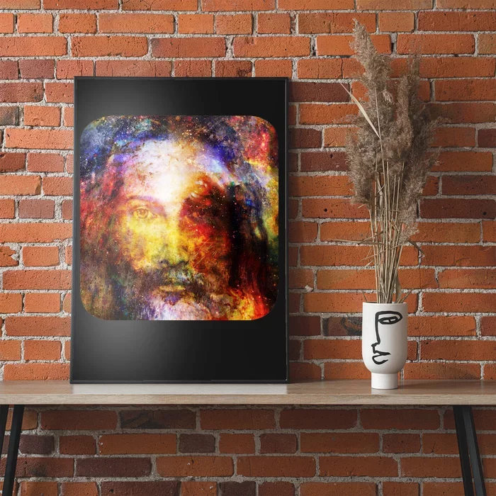 Jesus is the Galaxy Christian Painting Poster