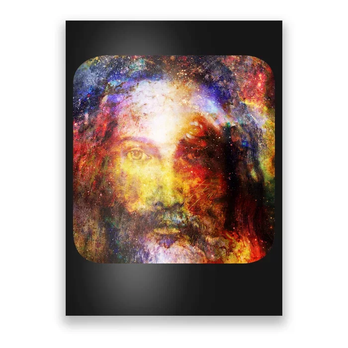 Jesus is the Galaxy Christian Painting Poster