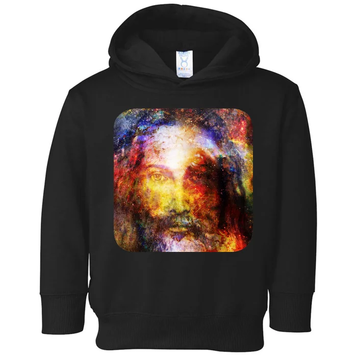 Jesus is the Galaxy Christian Painting Toddler Hoodie