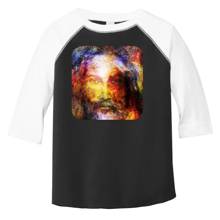 Jesus is the Galaxy Christian Painting Toddler Fine Jersey T-Shirt