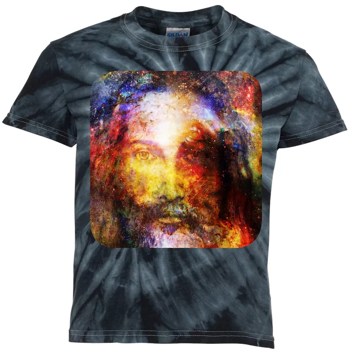 Jesus is the Galaxy Christian Painting Kids Tie-Dye T-Shirt