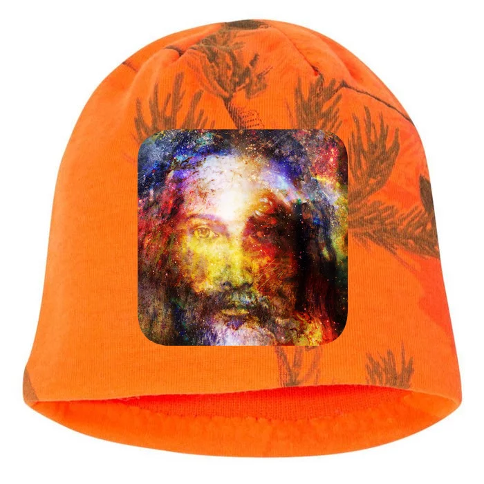 Jesus is the Galaxy Christian Painting Kati - Camo Knit Beanie