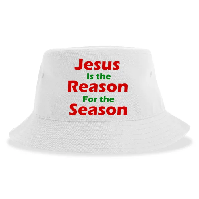 Jesus Is the Reason for Season Sustainable Bucket Hat