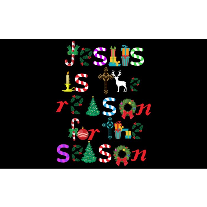 Jesus Is The Reason For The Season Christmas Bumper Sticker