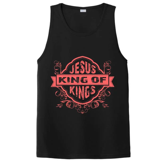 Jesus King of Kings Performance Tank