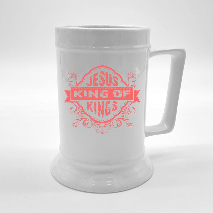 Jesus King of Kings Front & Back Beer Stein