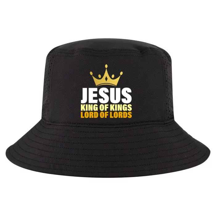 Jesus King Of Kings Lords Of Lords Cool Comfort Performance Bucket Hat