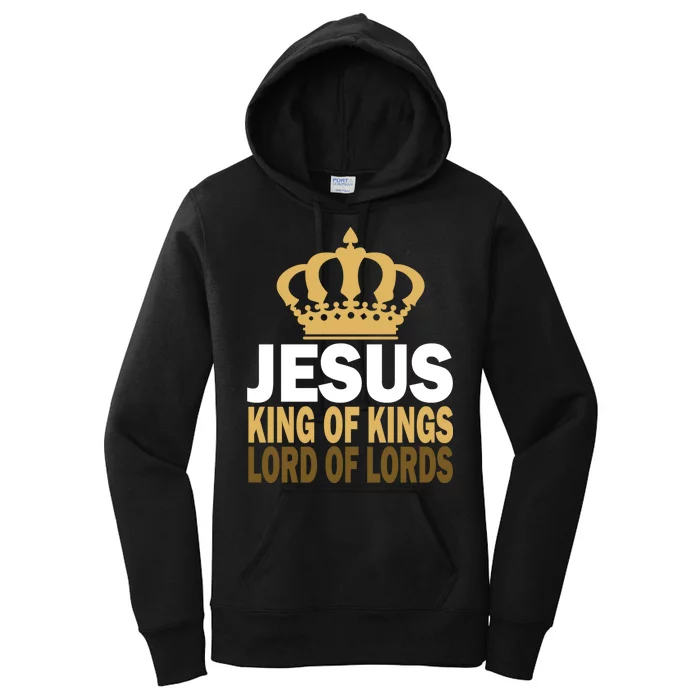 Jesus Lord Of Lords King Of Kings Women's Pullover Hoodie