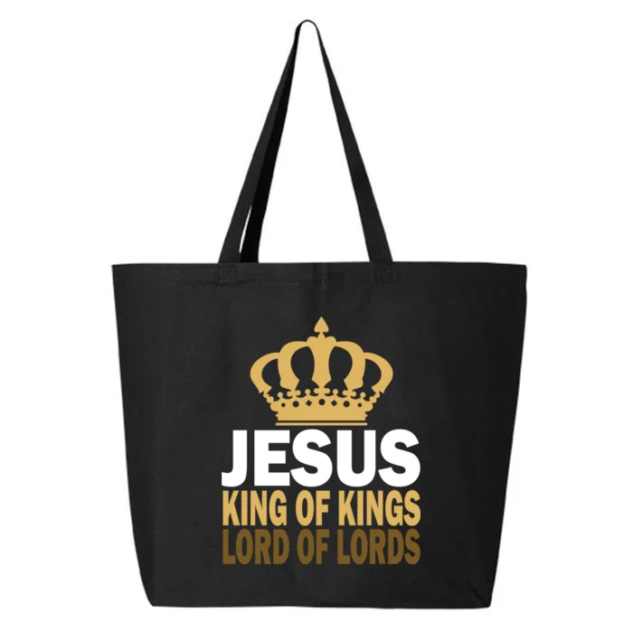 Jesus Lord Of Lords King Of Kings 25L Jumbo Tote