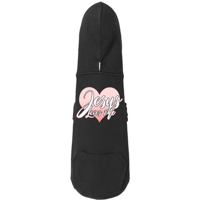 Jesus Love Me Doggie 3-End Fleece Hoodie