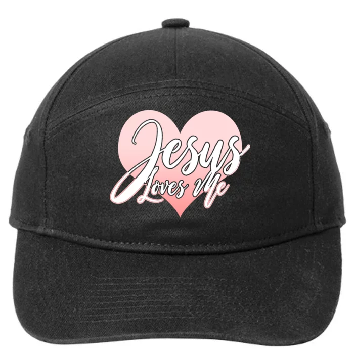 Jesus Love Me 7-Panel Snapback Hat