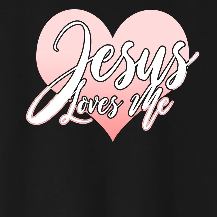 Jesus Love Me Women's Crop Top Tee