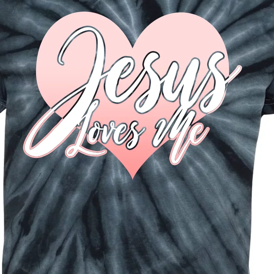 Jesus Love Me Kids Tie-Dye T-Shirt