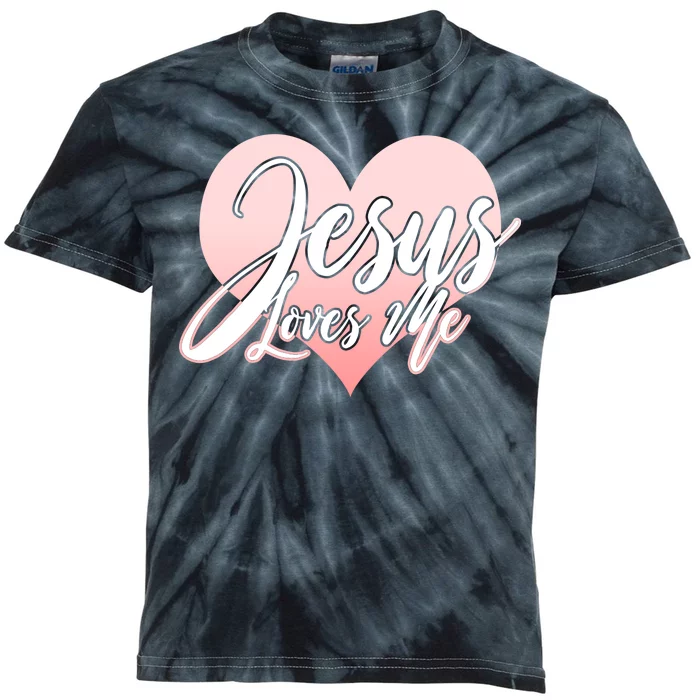 Jesus Love Me Kids Tie-Dye T-Shirt