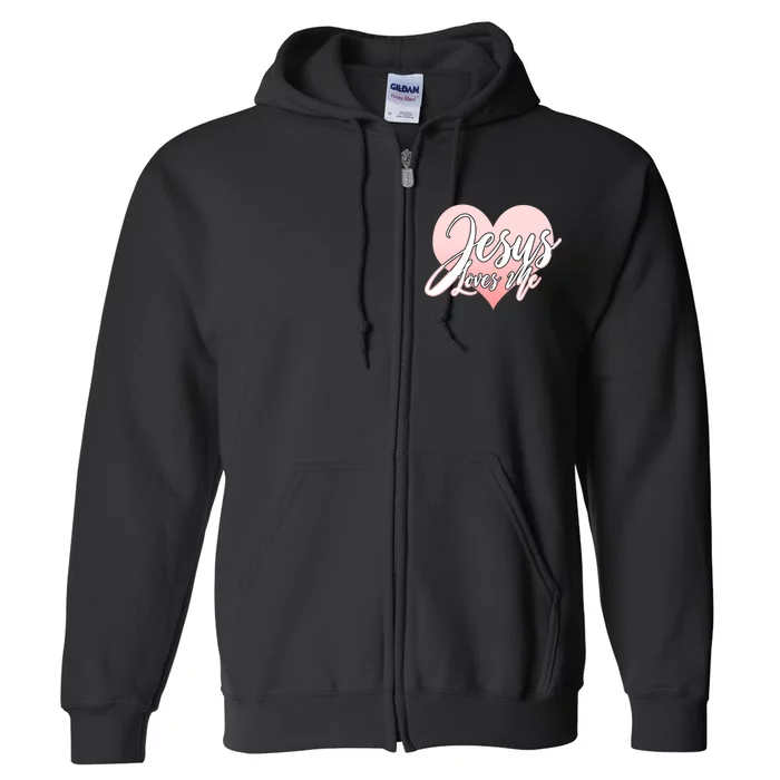 Jesus Love Me Full Zip Hoodie