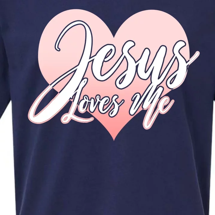 Jesus Love Me Sueded Cloud Jersey T-Shirt