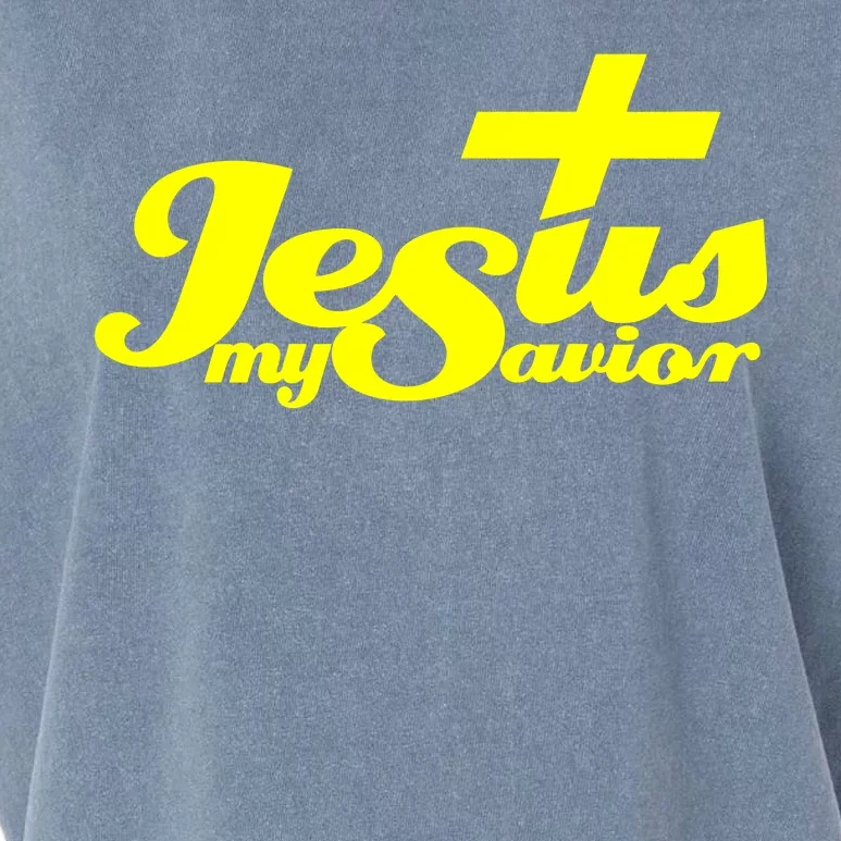 Jesus My Savior Christian Catholic Garment-Dyed Women's Muscle Tee