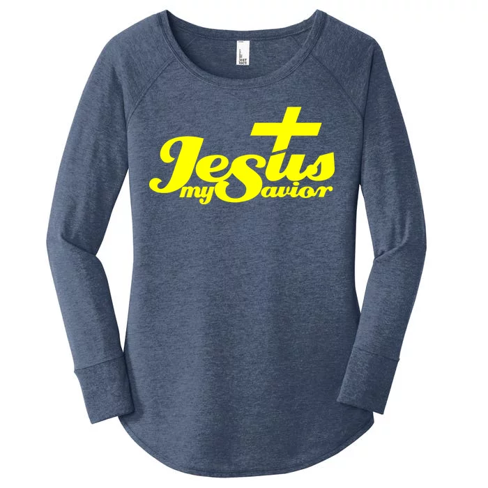 Jesus My Savior Christian Catholic Women's Perfect Tri Tunic Long Sleeve Shirt