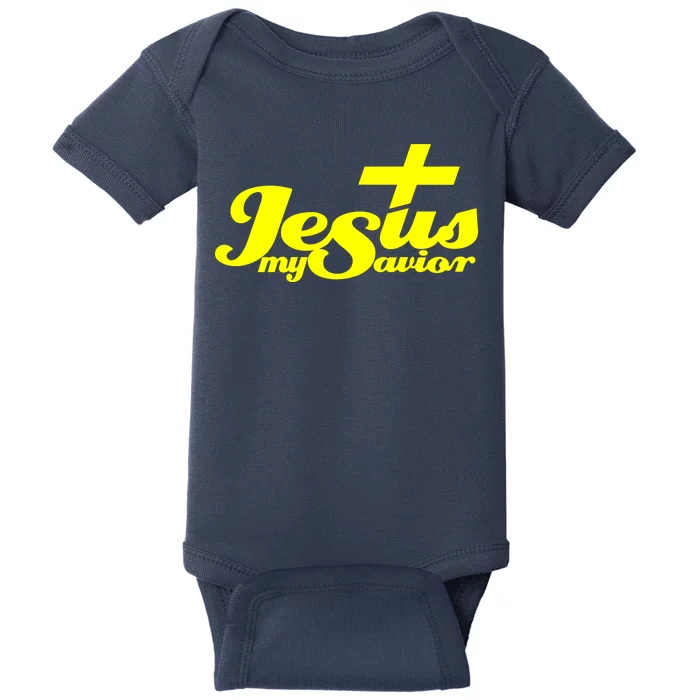 Jesus My Savior Christian Catholic Baby Bodysuit