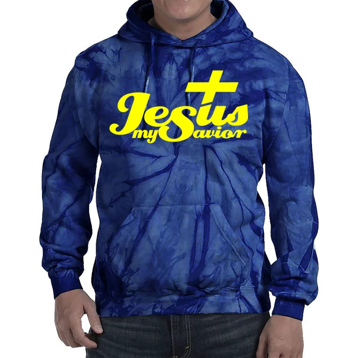 Jesus My Savior Christian Catholic Tie Dye Hoodie