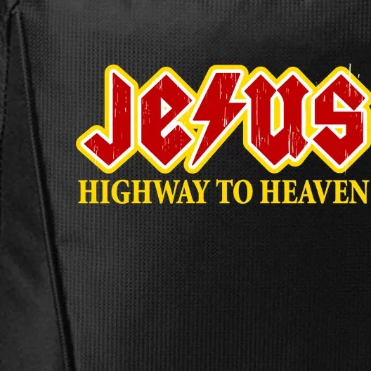 Jesus Rocks Highway To heaven City Backpack