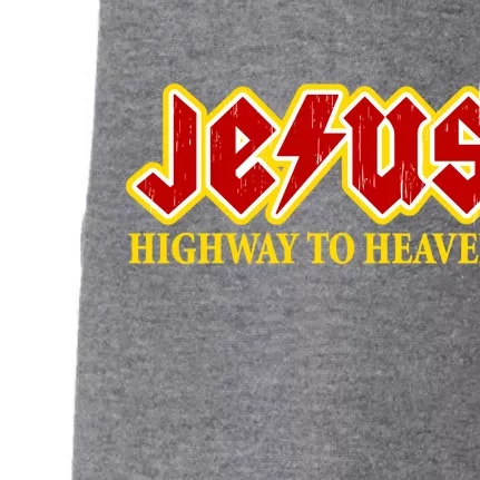 Jesus Rocks Highway To heaven Doggie 3-End Fleece Hoodie