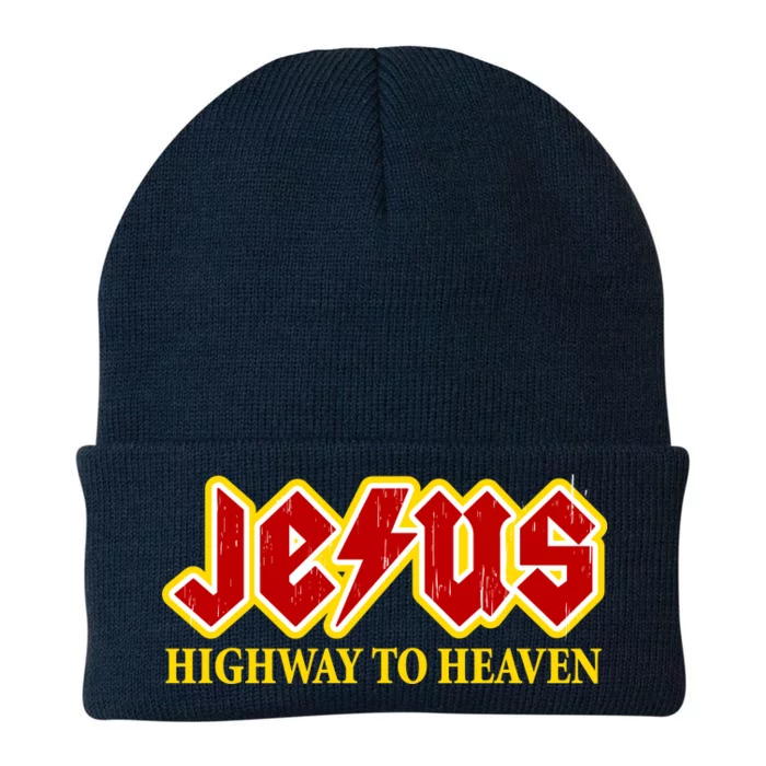 Jesus Rocks Highway To heaven Knit Cap Winter Beanie