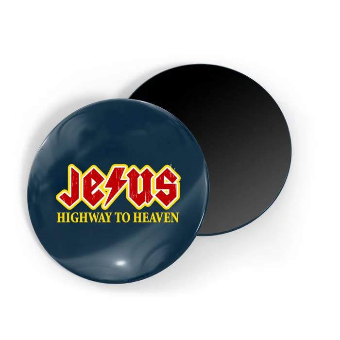 Jesus Rocks Highway To heaven Magnet