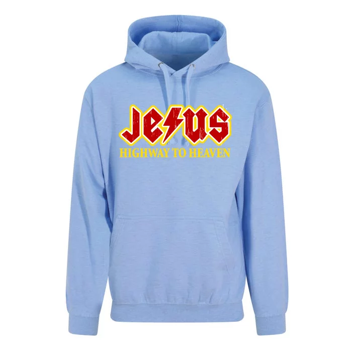 Jesus Rocks Highway To heaven Unisex Surf Hoodie