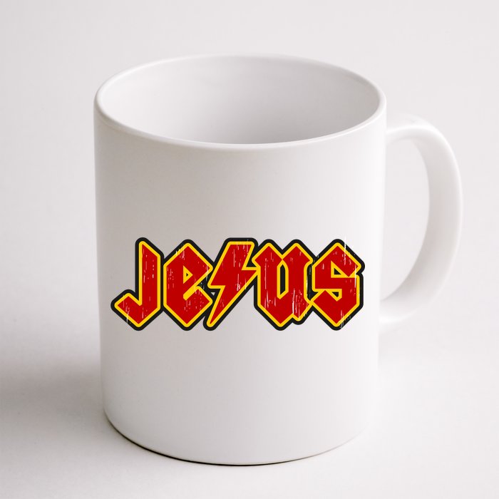 Jesus Rocks Logo Front & Back Coffee Mug